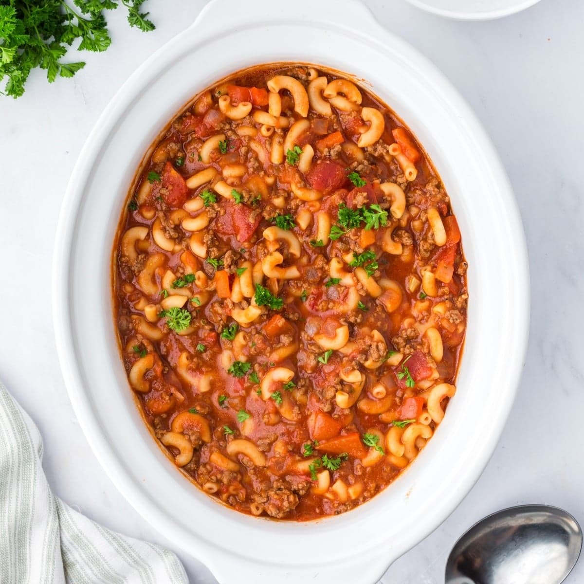 Crock Pot American Goulash