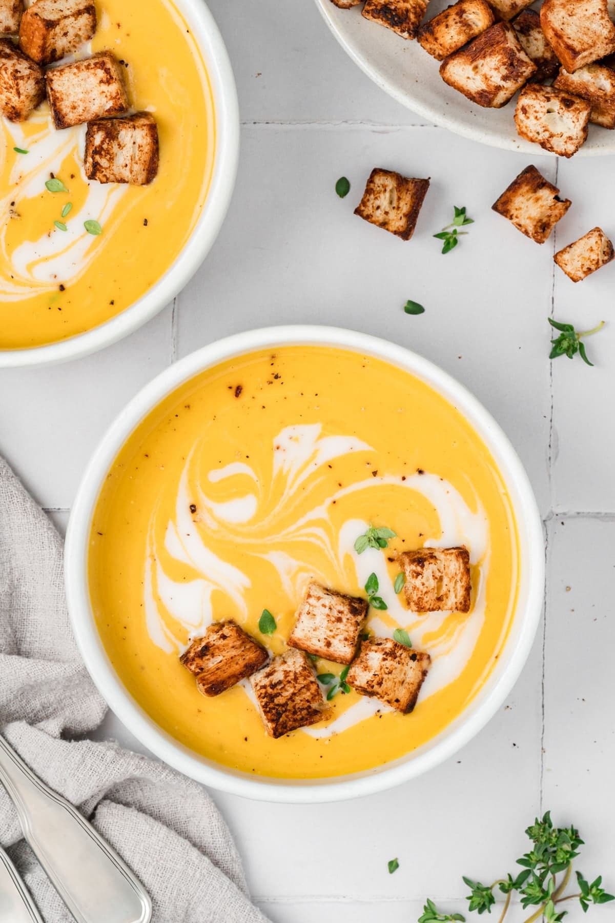 Butternut Squash and Apple Soup