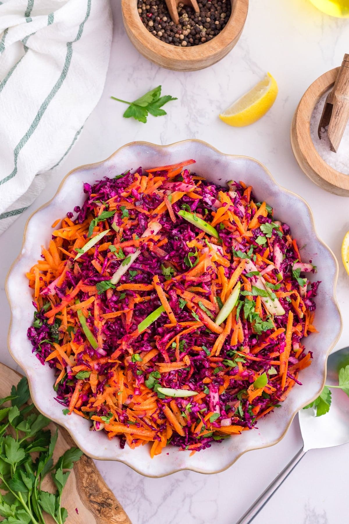 Cabbage and Carrot Salad