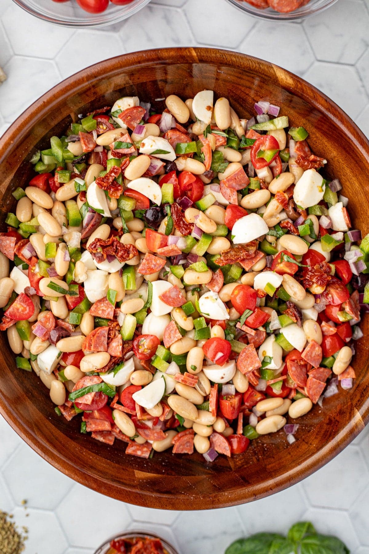 Pizza Bean Salad