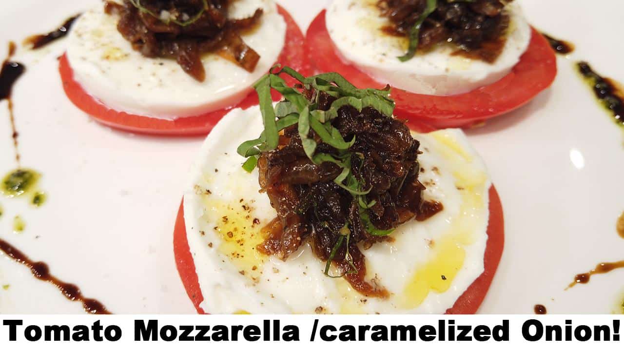 How to Make a Tomato and Mozzarella Salad (Caprese Salad)
