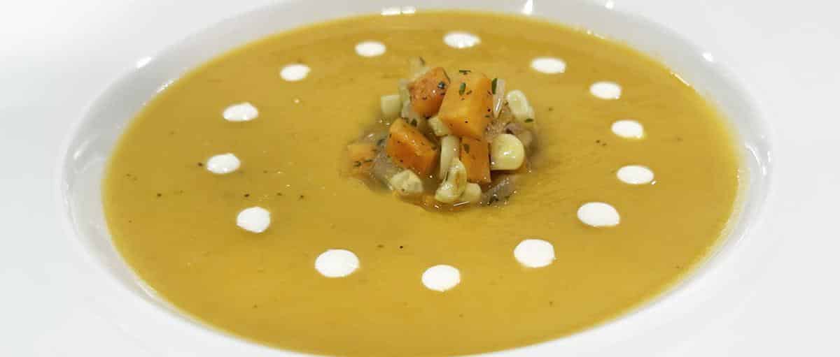 Amazing Sweet Potato Bisque Recipe with Caramelized Onion & Apple Cider
