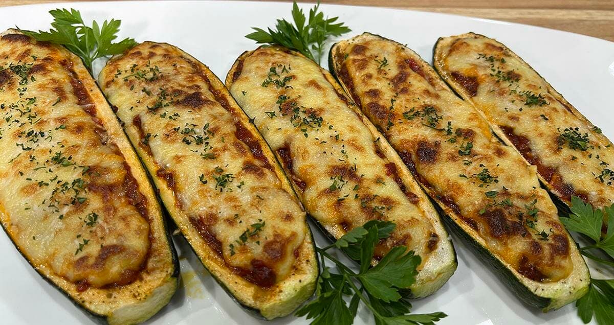 Stuffed Zucchini Boats Recipe