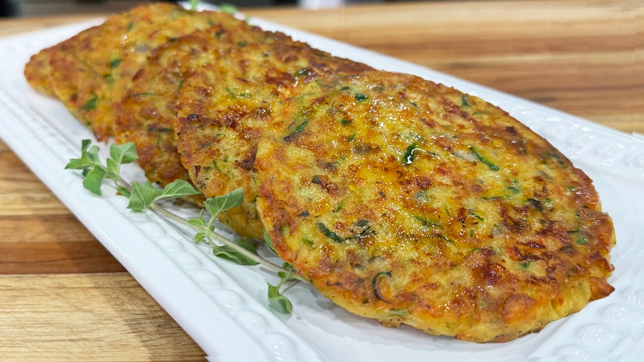 Zucchini Fritters / Pancake Recipe