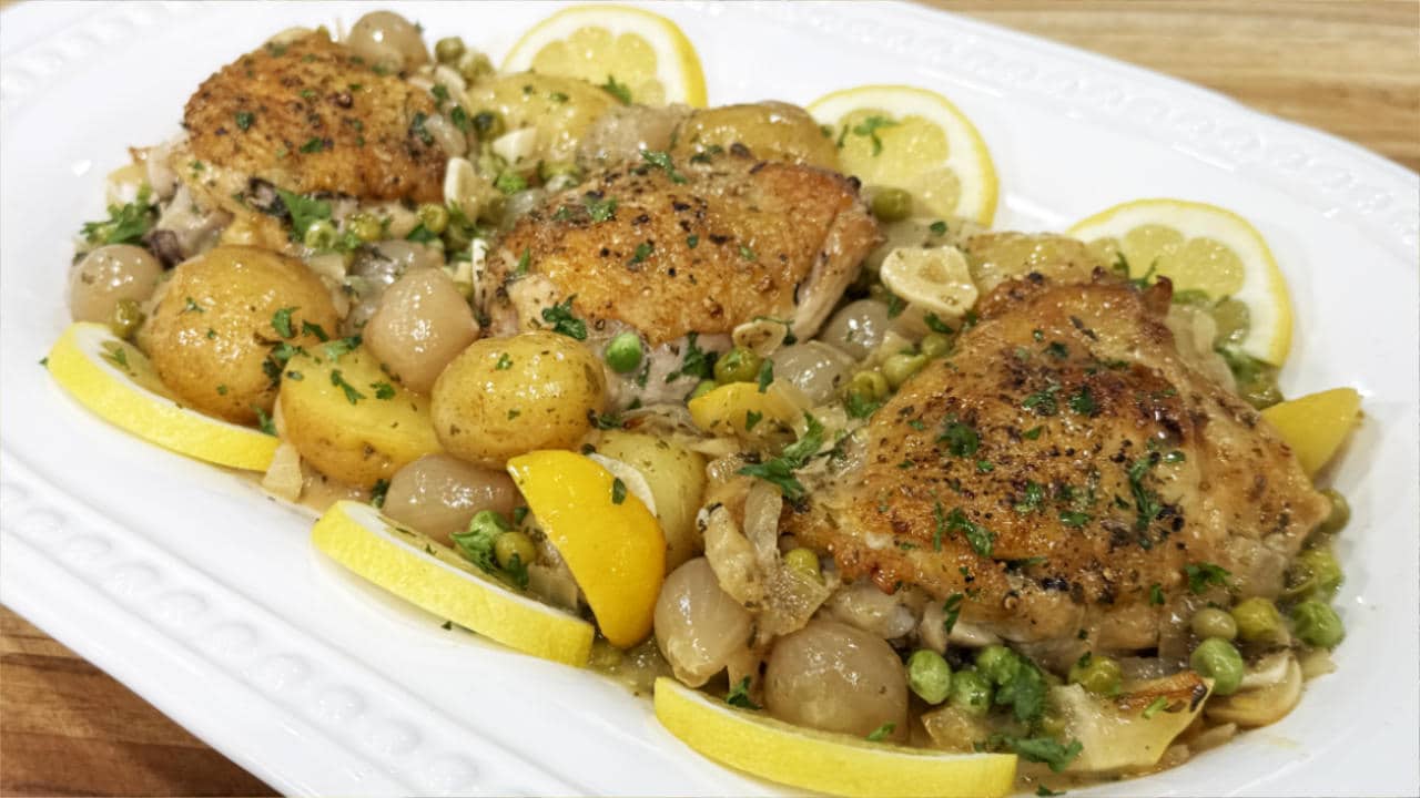 Chicken Vesuvio Recipe With A French Twist