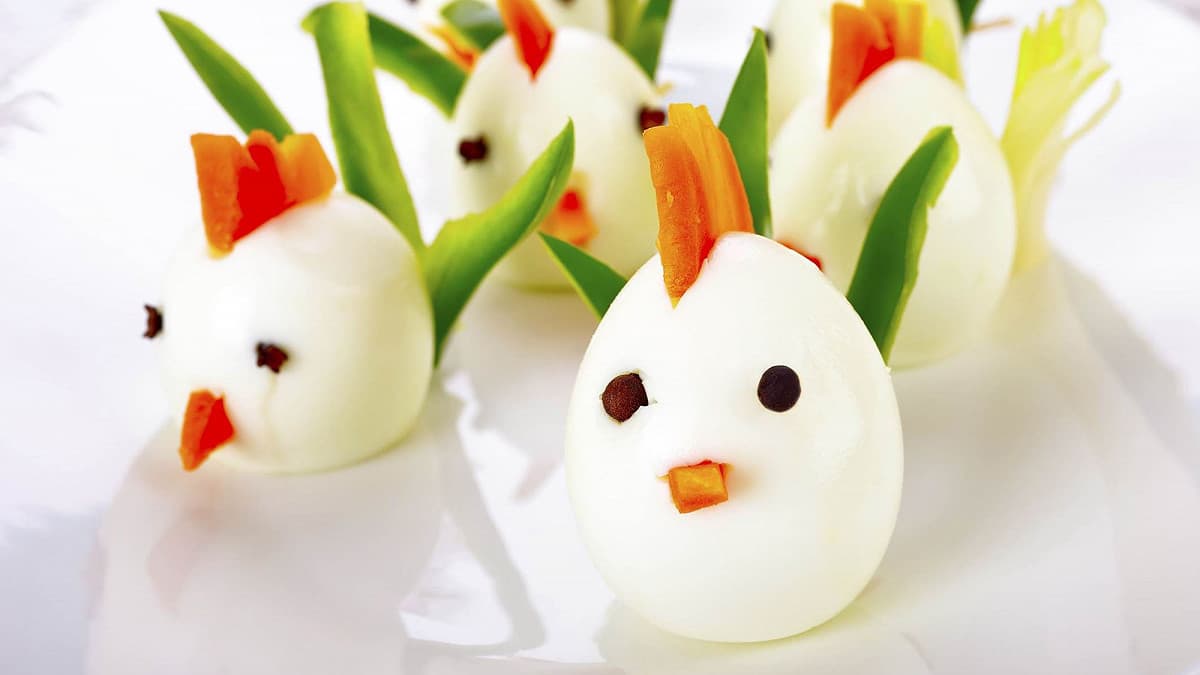 Entrées aux œufs de Pâques