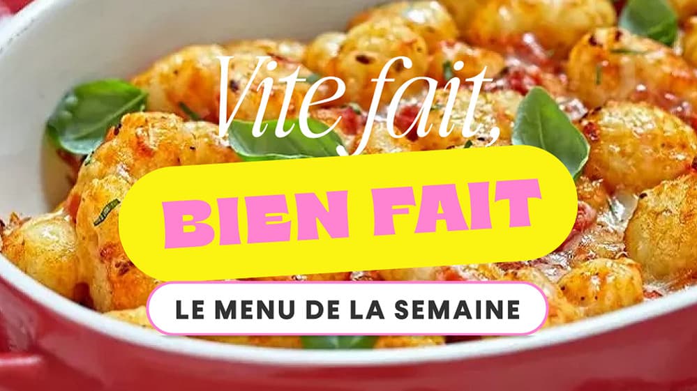 Menu de la semaine du 22 au 26 juin 2026