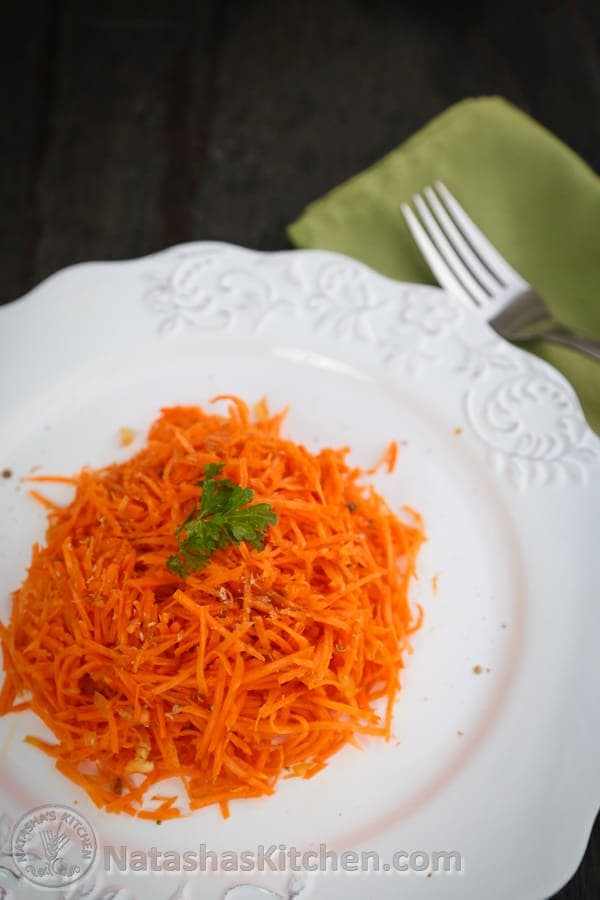 Russian Carrot Salad with Coriander