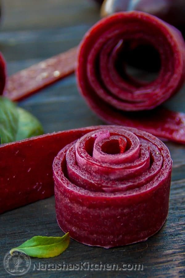 How to Make Plum Fruit Leather
