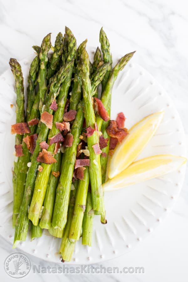 Baked Asparagus with Bacon