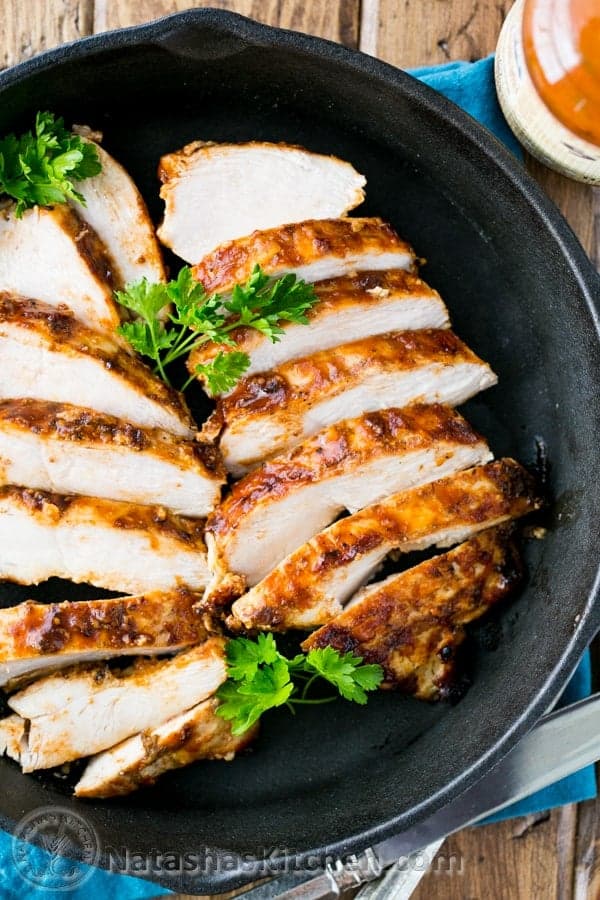 Juiciest Barbecued Chicken Breast