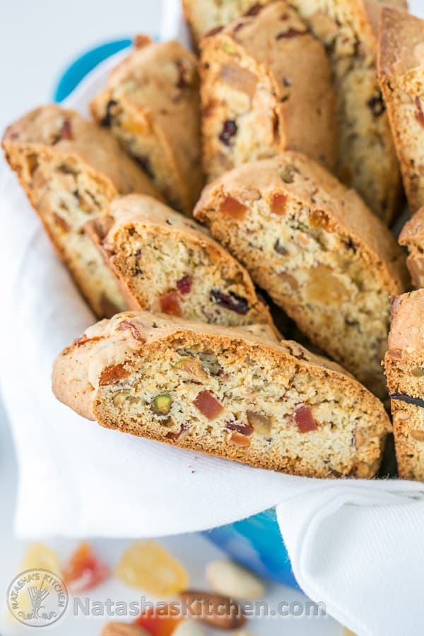 Jeweled Biscotti Recipe