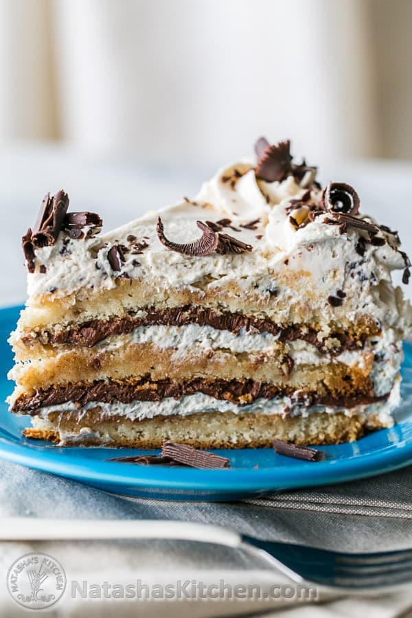 Almond Nutella Cake Recipe