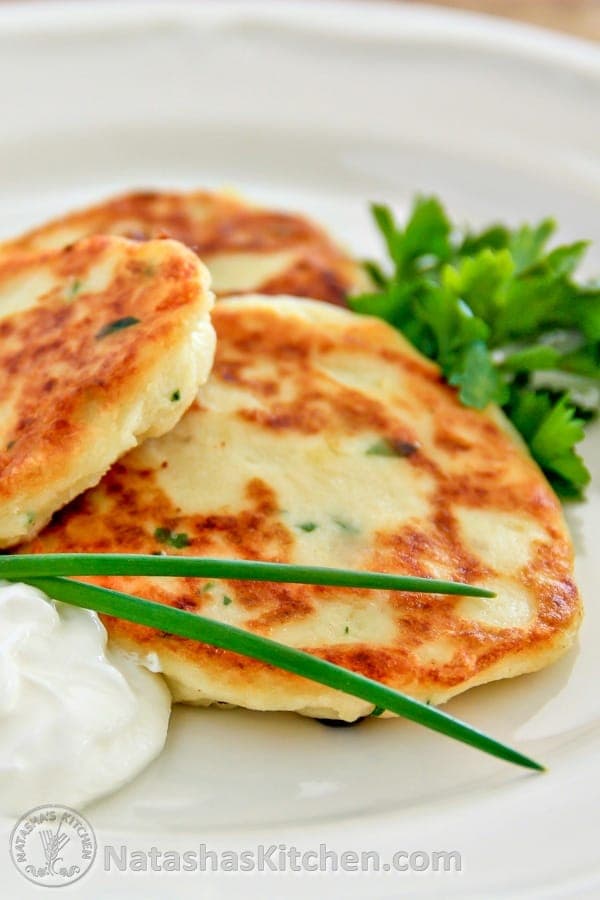 Parmesan Herb Potato Pancakes