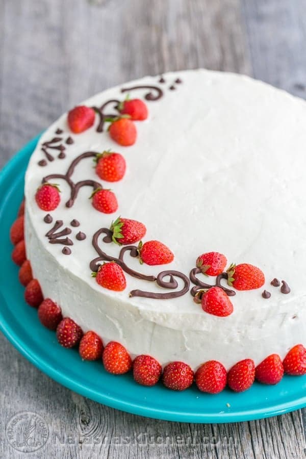 Strawberry Sponge Cake Recipe