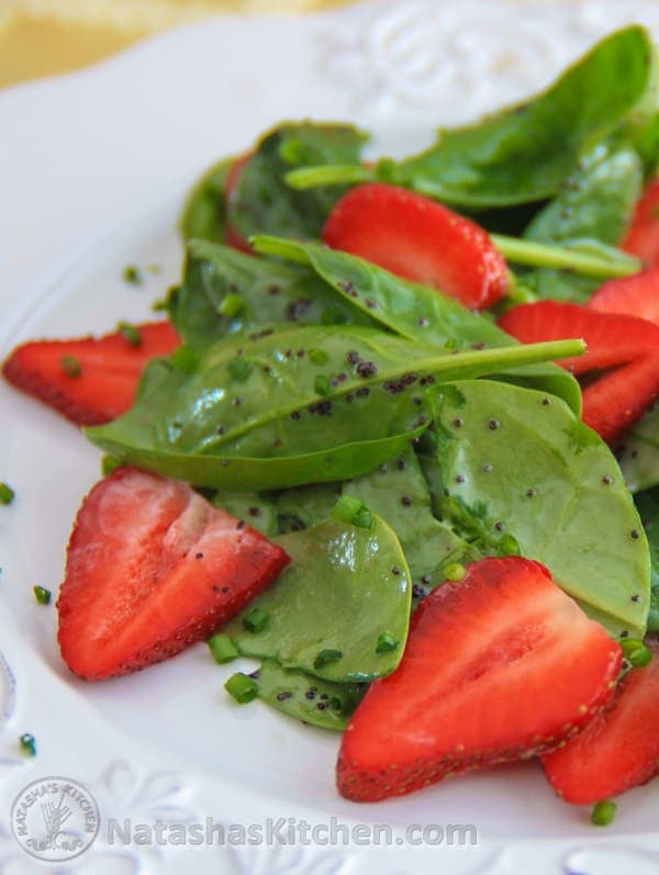 Spinach Strawberry Salad