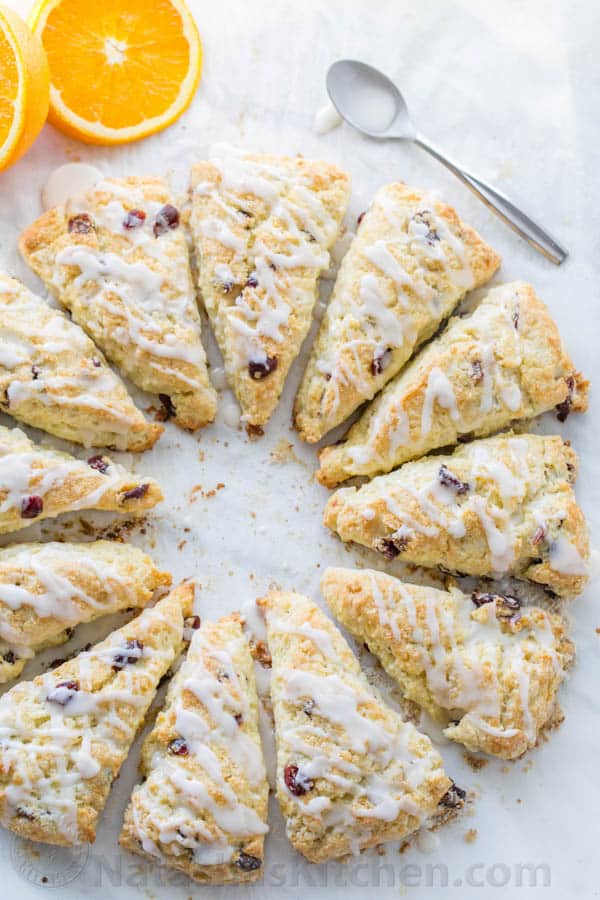 Cranberry Orange Scones Recipe