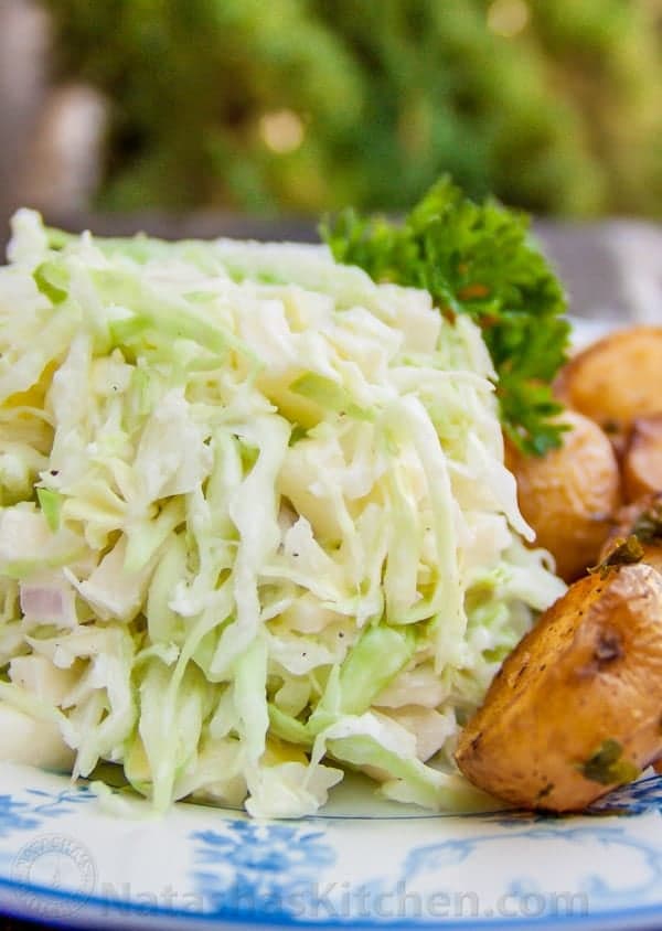 Creamy Apple Cole Slaw