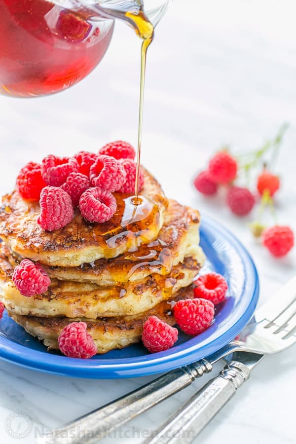 Fluffy Cottage Cheese Pancakes Recipe