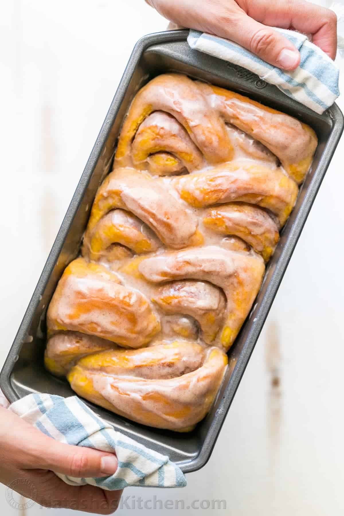 Pumpkin Pull-Apart Bread