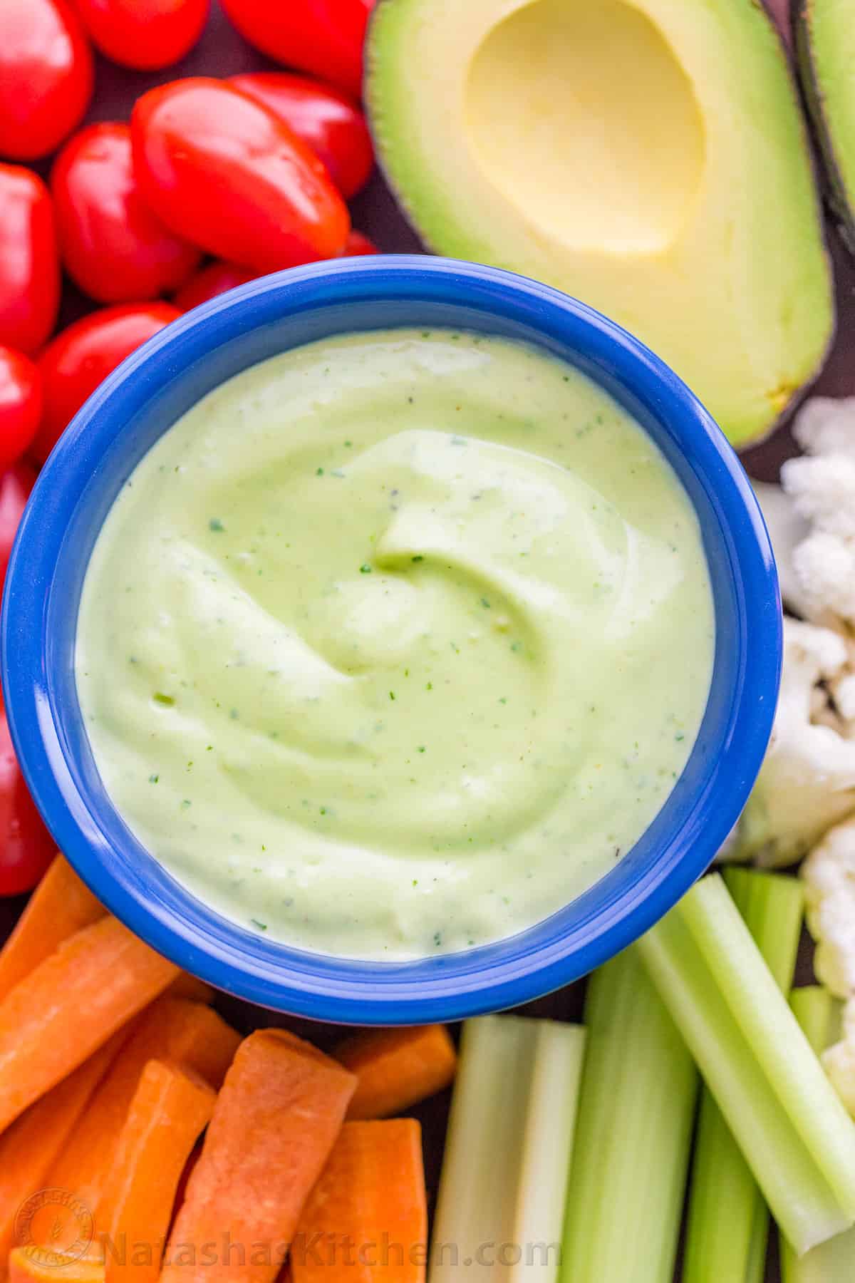 Avocado Ranch Dressing and Dip