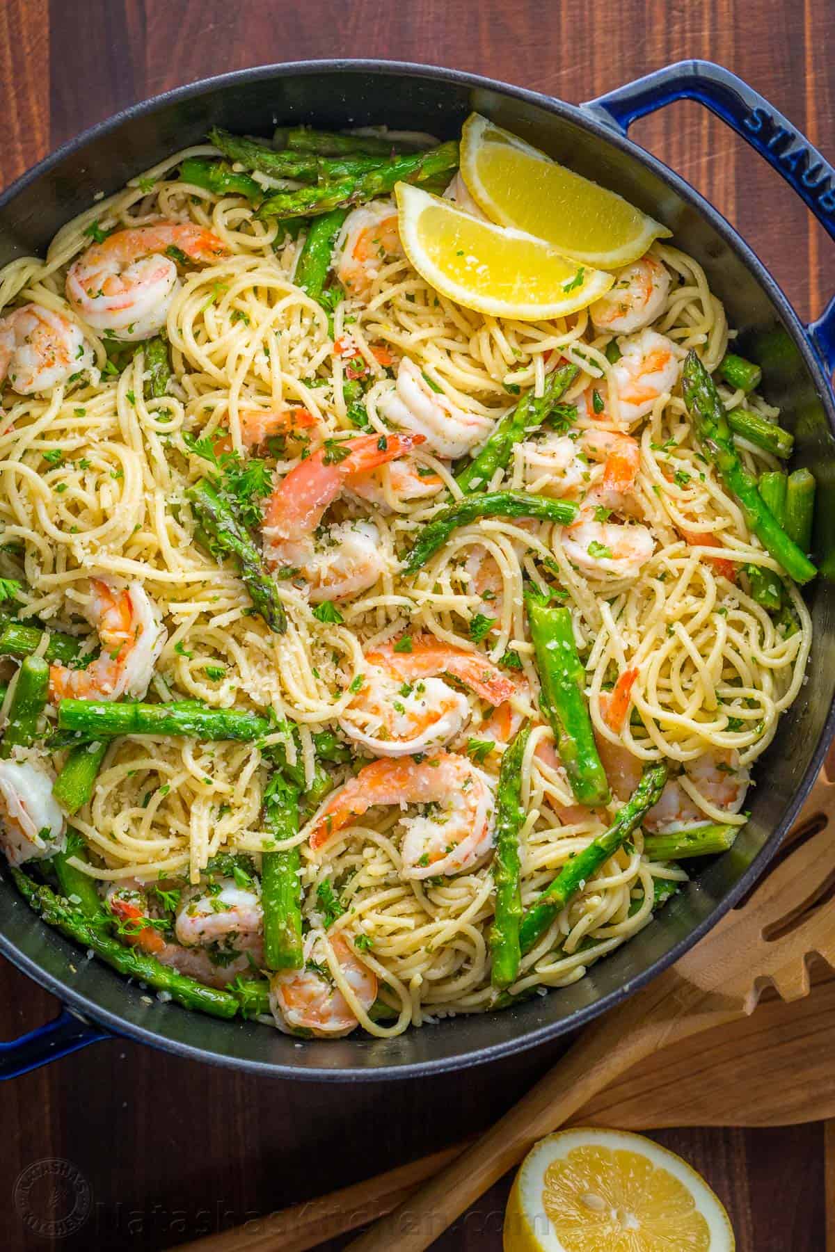 Shrimp Scampi with Pasta