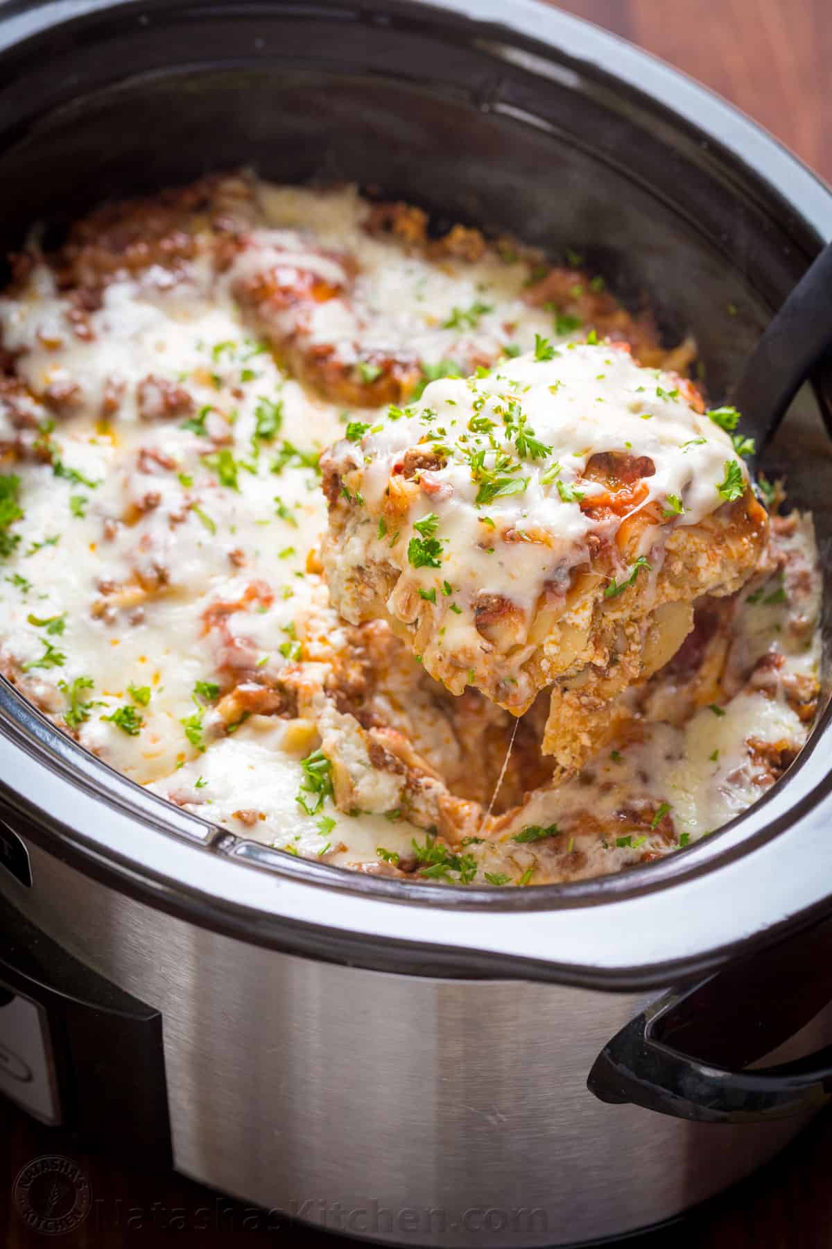 Easy Crockpot Lasagna Recipe