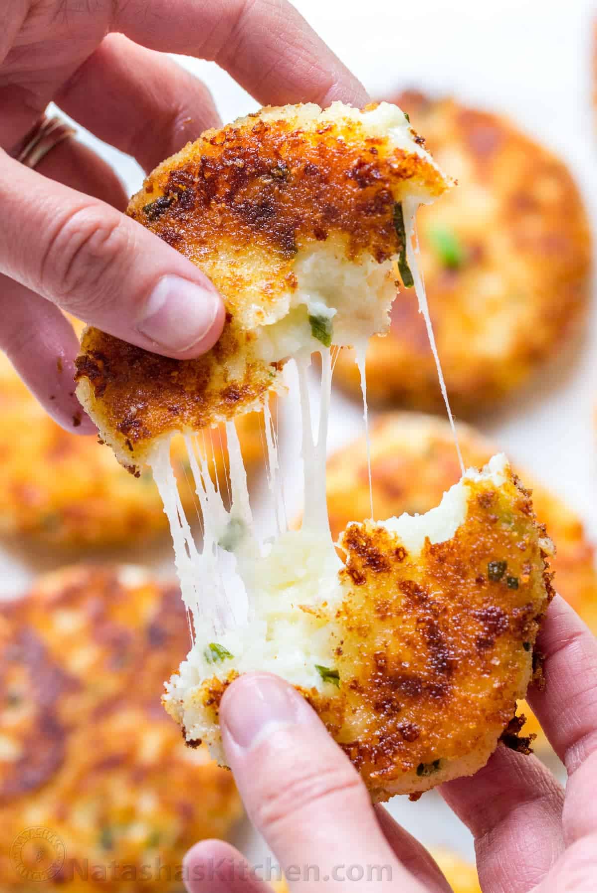 Cheesy Potato Pancakes Recipe (VIDEO)