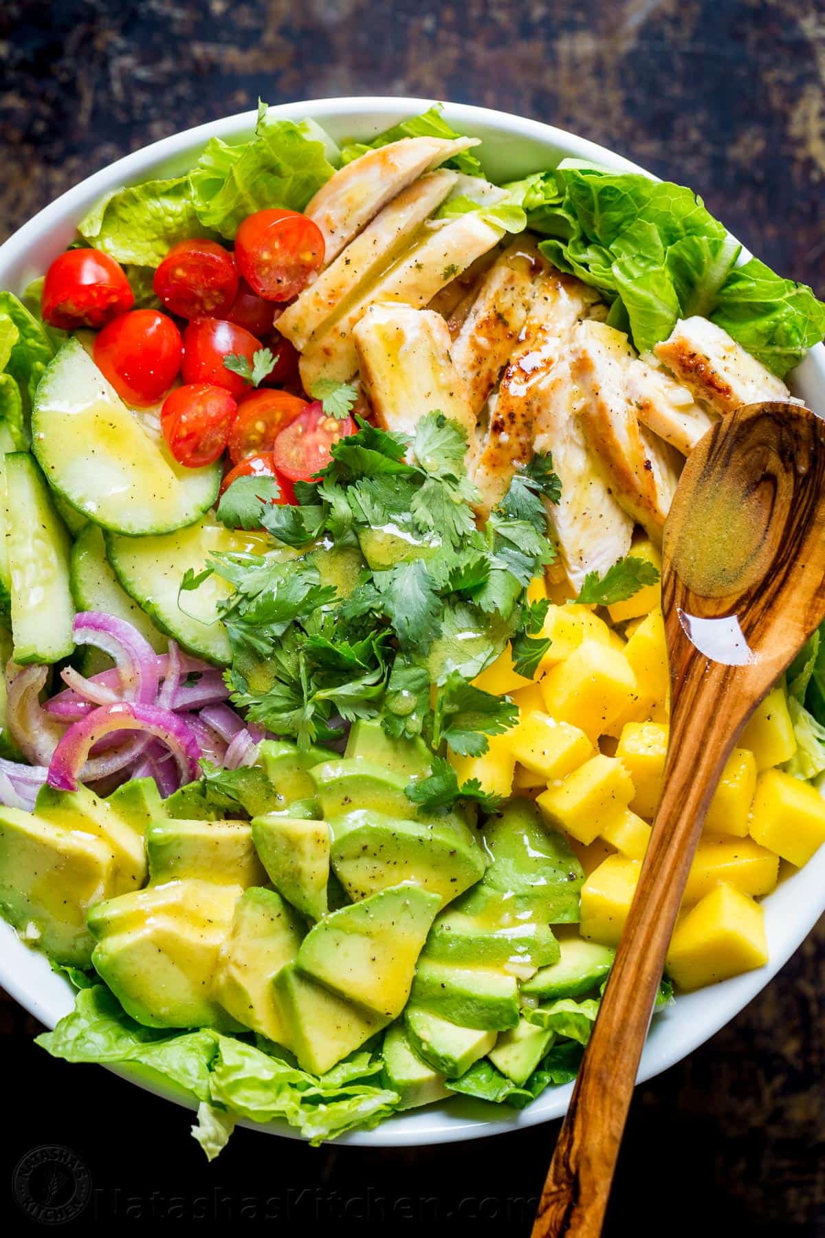 Chicken Mango Avocado Salad
