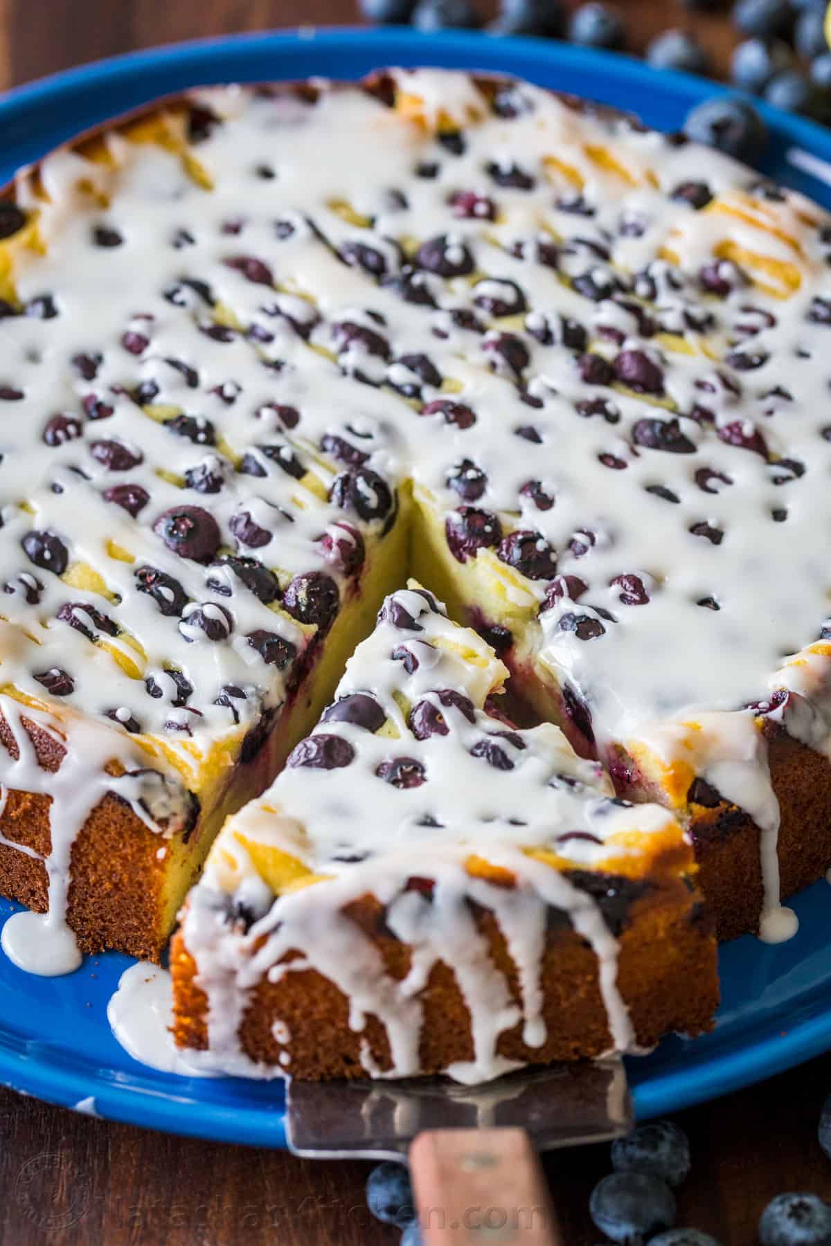 Blueberry Ricotta Cake