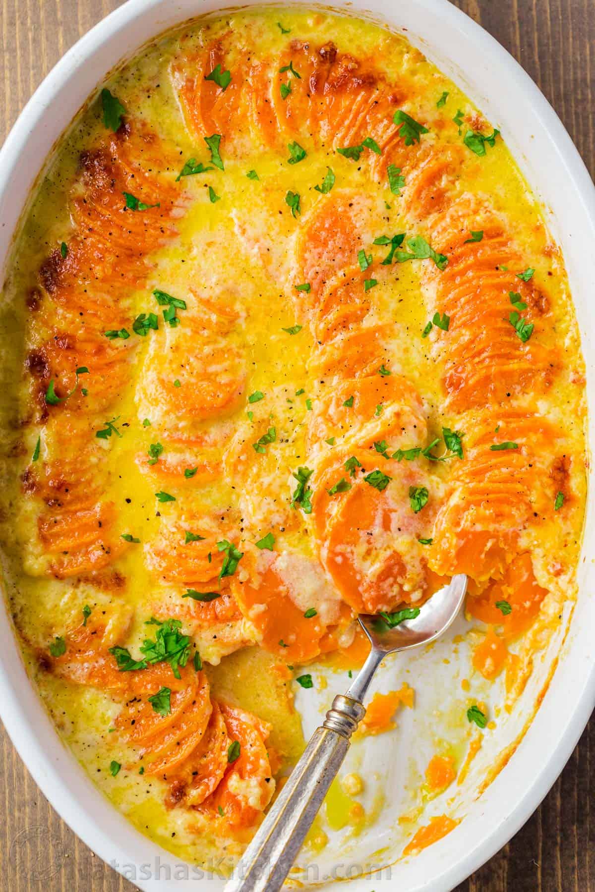 Scalloped Sweet Potatoes