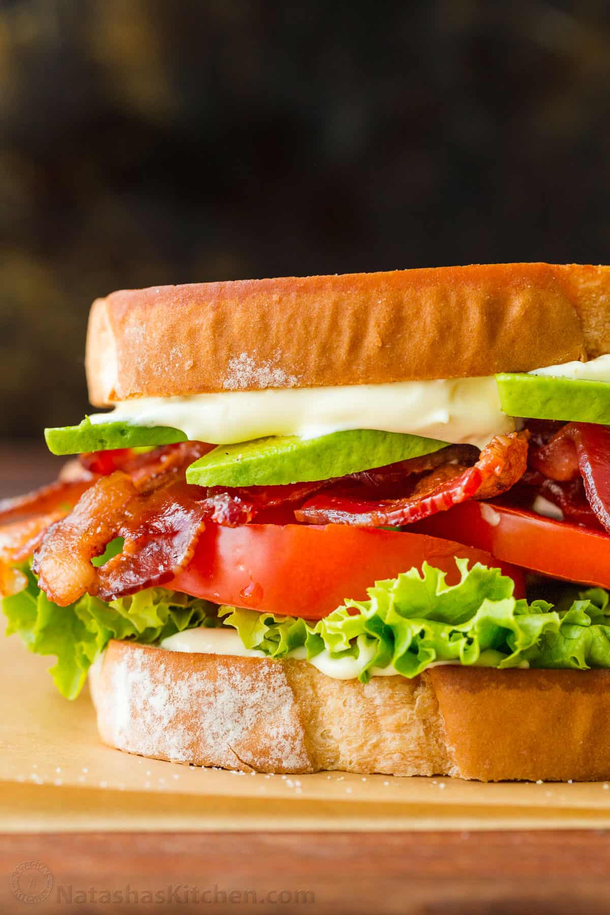 BLT Sandwich with the Best Sauce