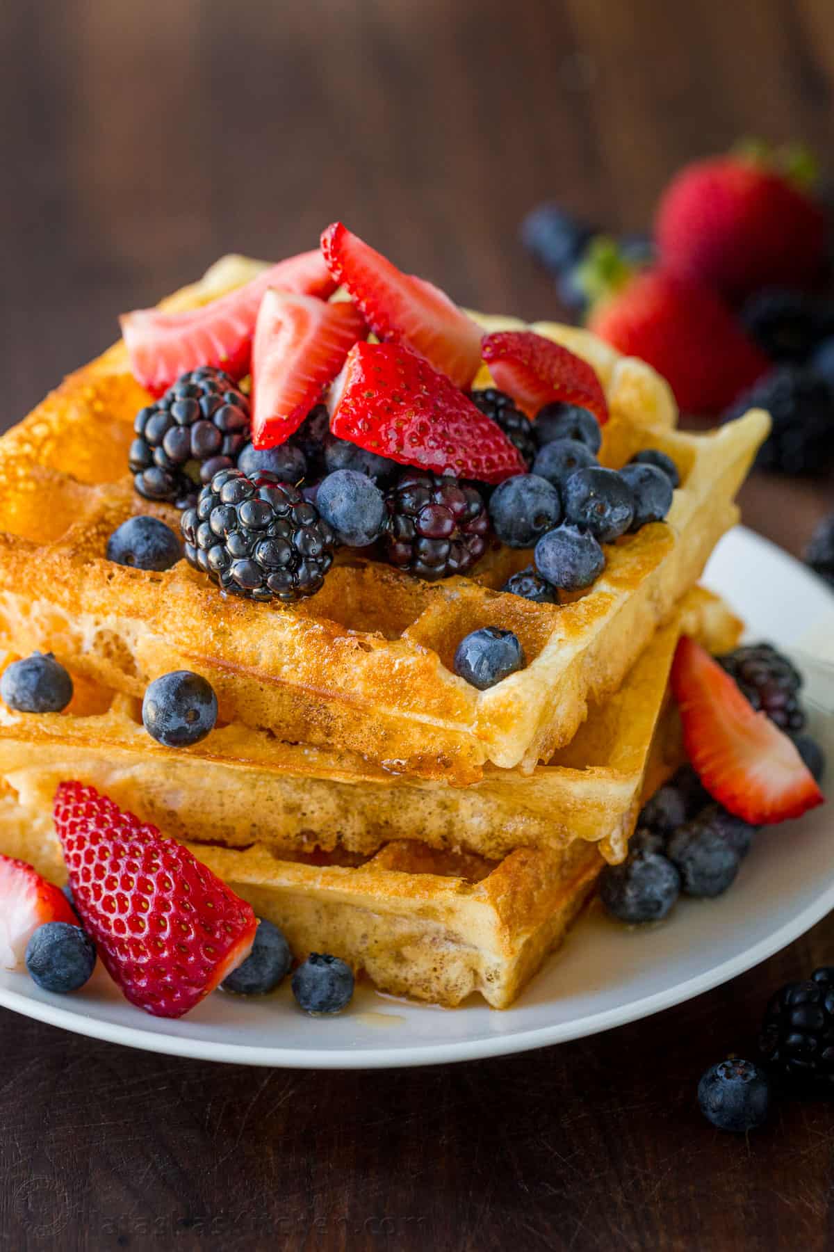 Fluffy Waffle Recipe (VIDEO)