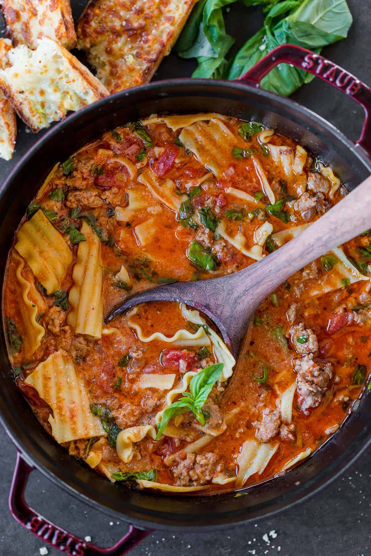 The Best Lasagna Soup Recipe