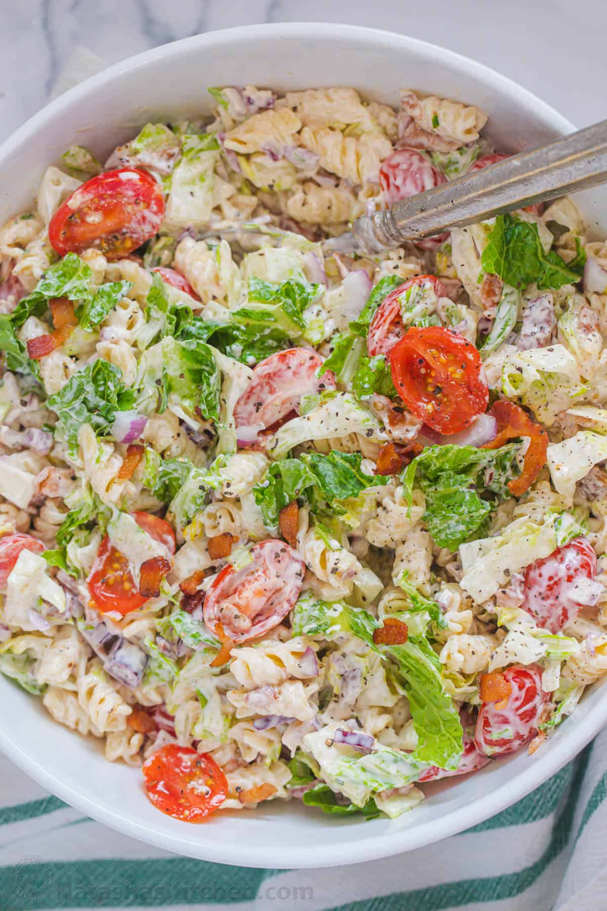 BLT Pasta Salad Recipe
