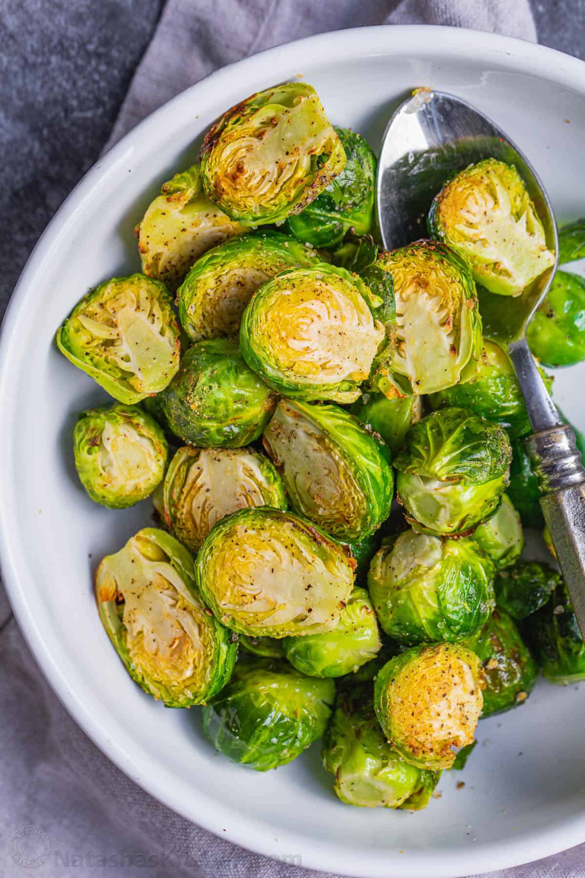 Air Fryer Brussels Sprouts Recipe