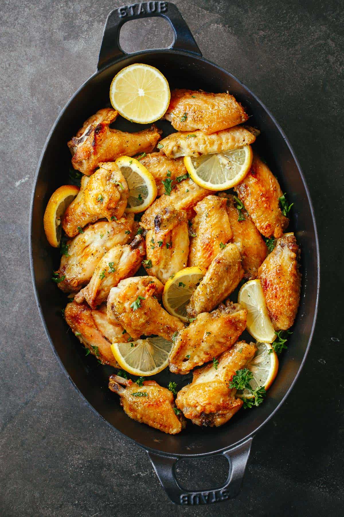 Baked Lemon Pepper Wings Recipe