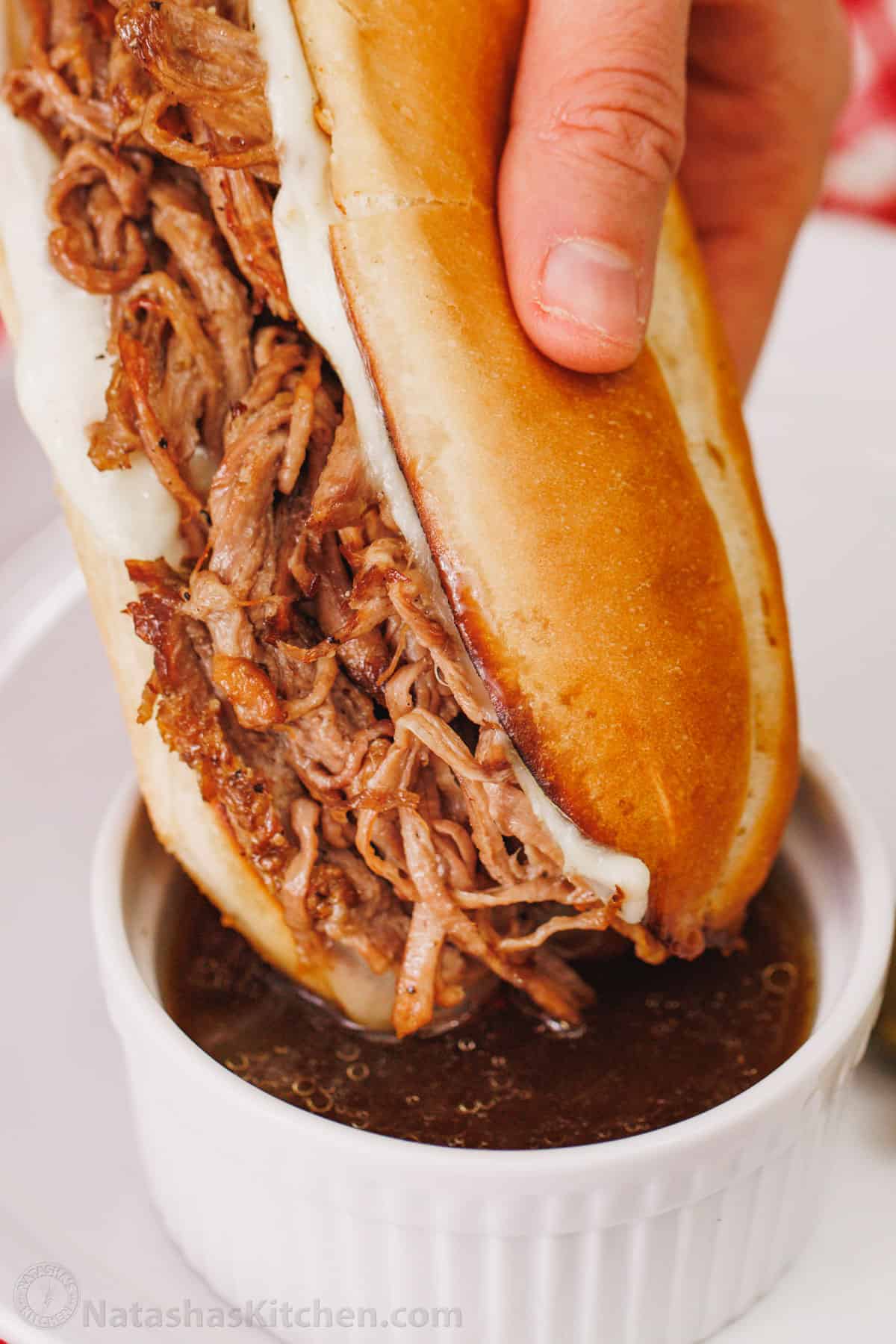 Shredded Beef Sandwiches (A Slow Cooker Recipe)