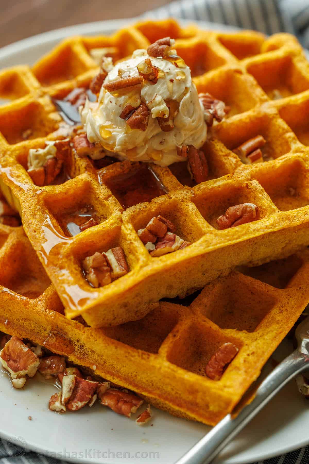 Pumpkin Waffles Recipe