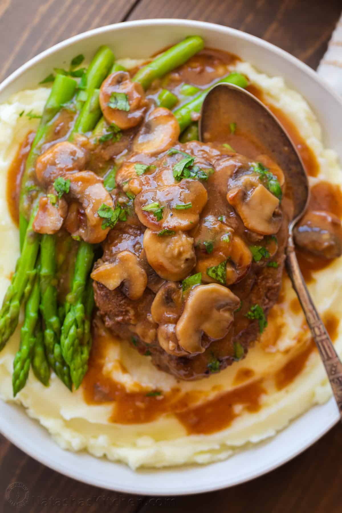 Salisbury Steak with Mushroom Gravy