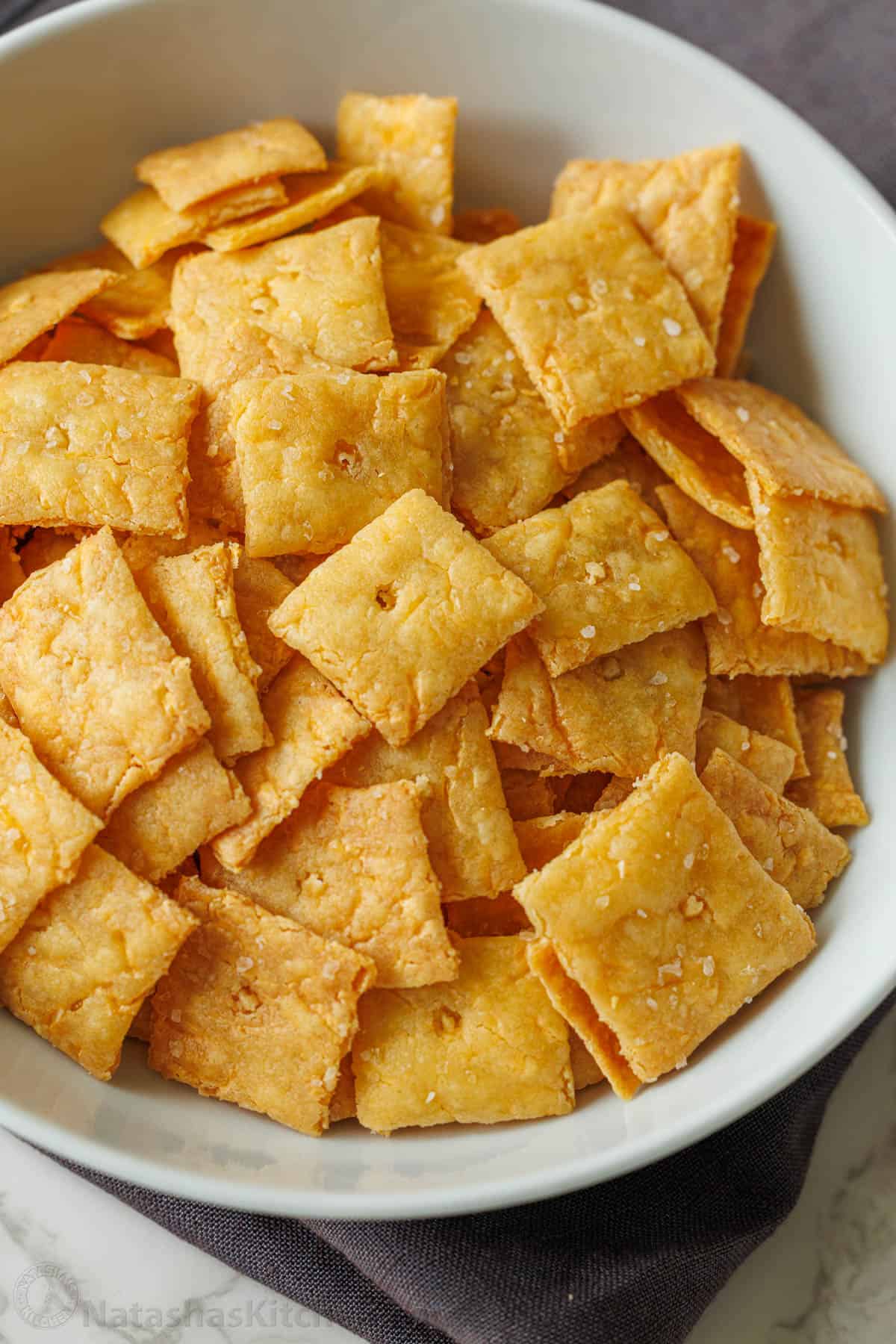 Sourdough Cheese Crackers