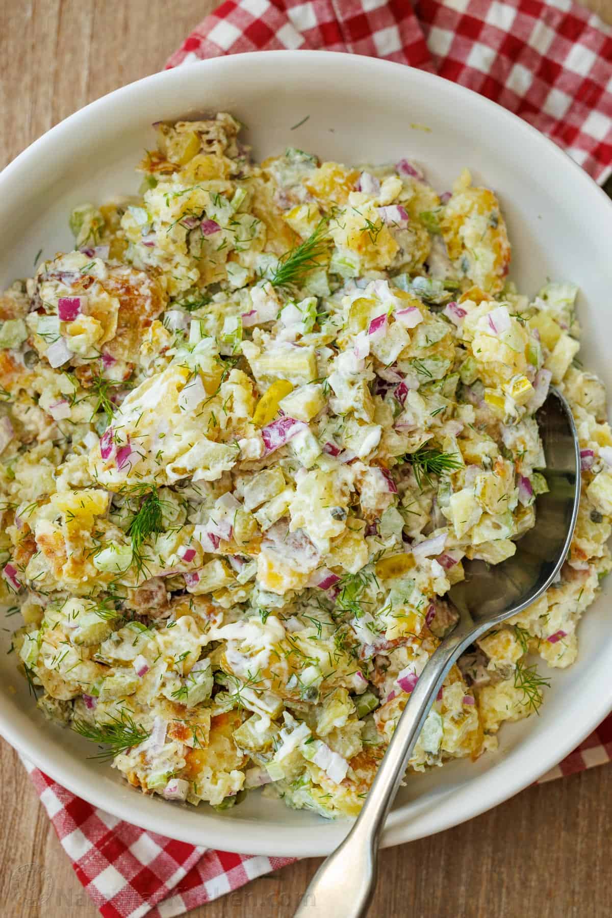 Smashed Potato Salad Recipe