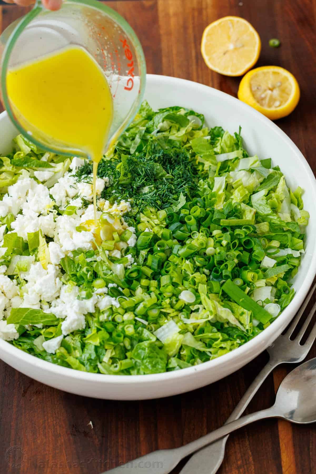 Maroulosalata - Greek Lettuce Salad