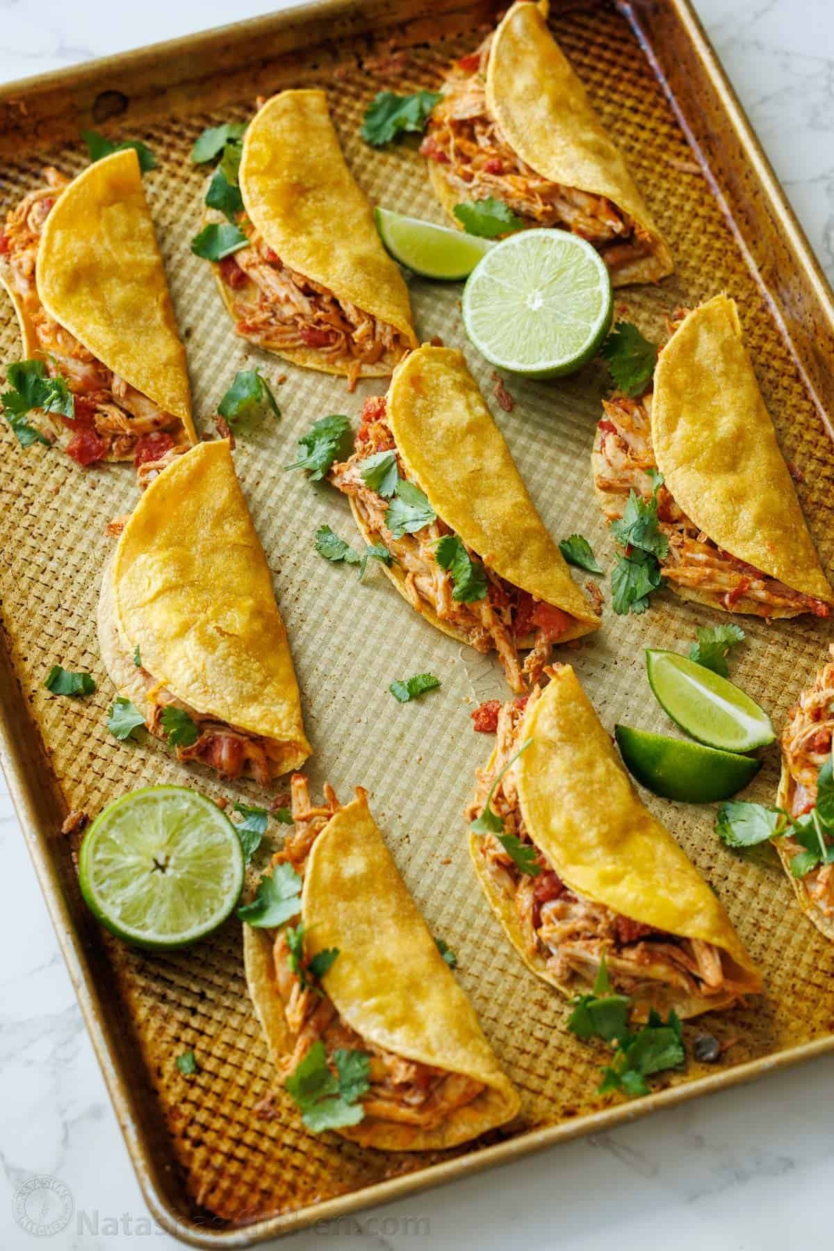 Baked Chicken Tacos