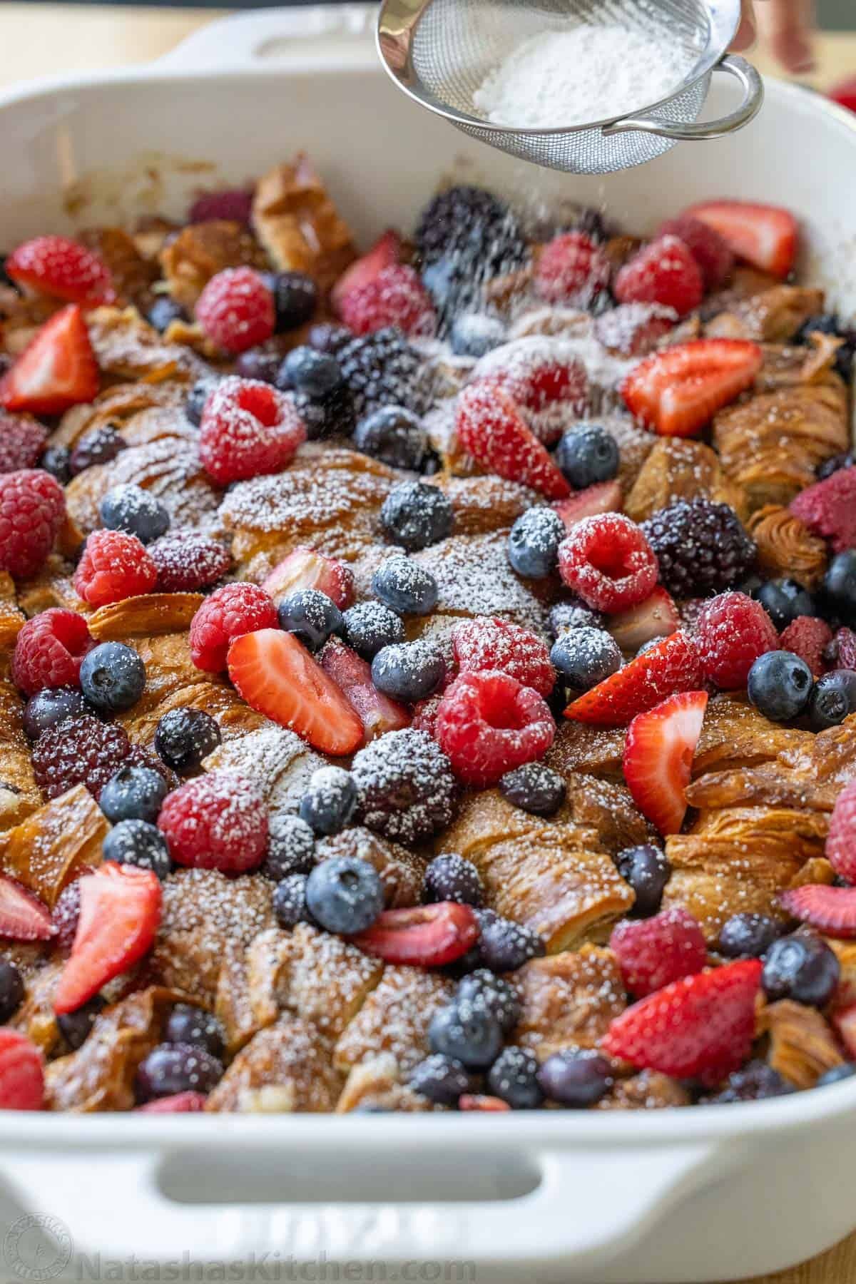 Croissant French Toast Casserole