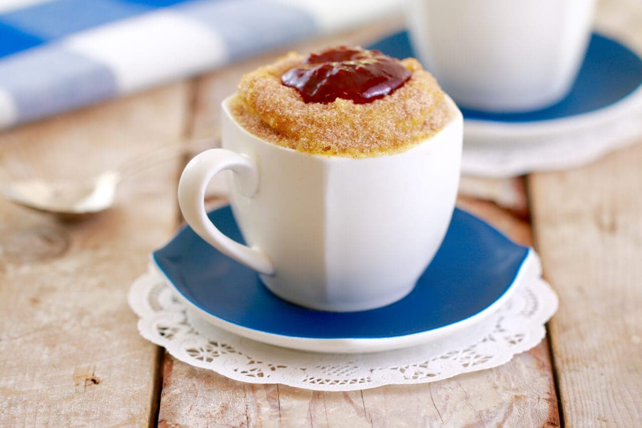 Jelly Donut in a Mug (Mugnut)
