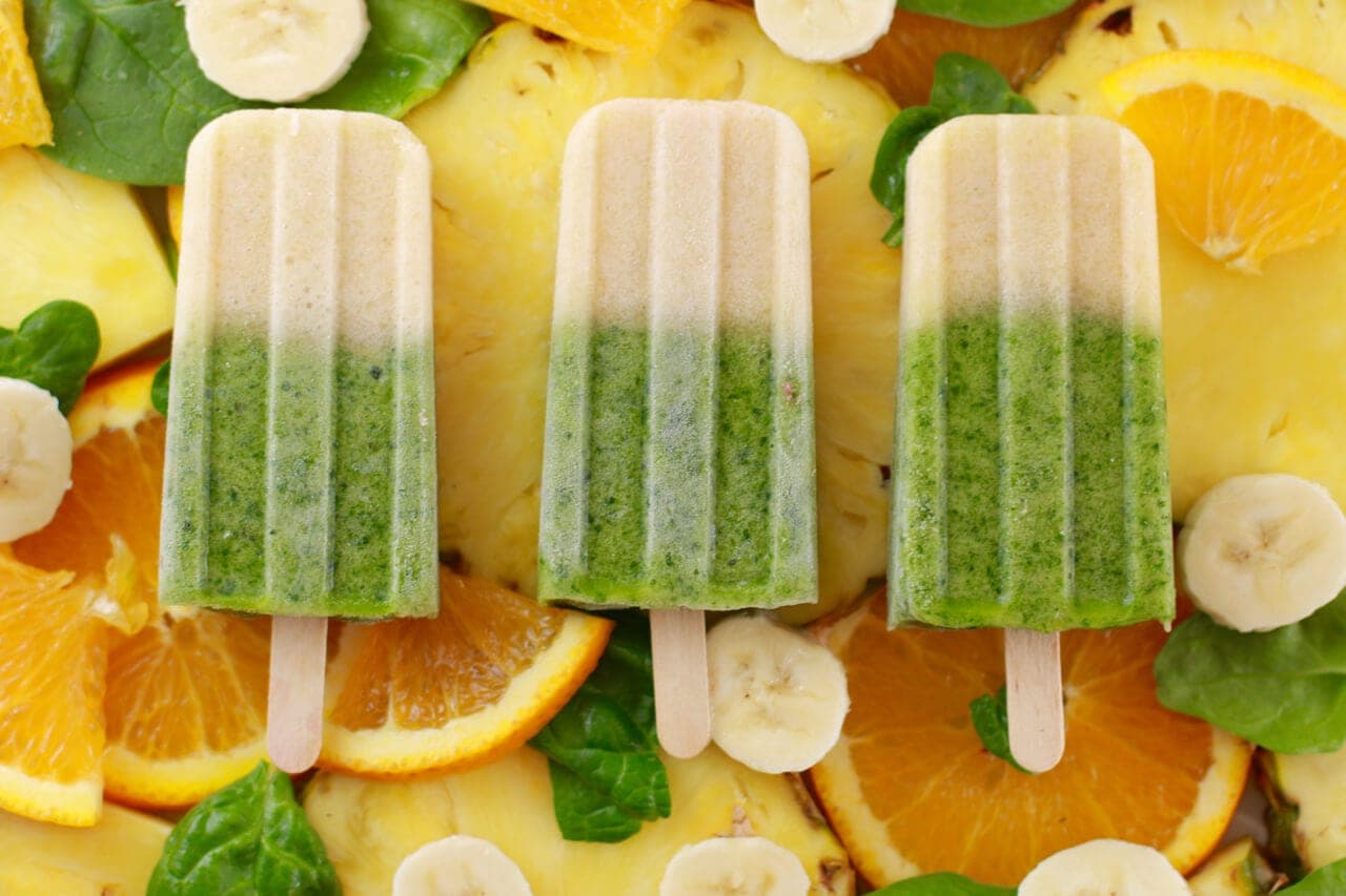 Green Smoothie Popsicles