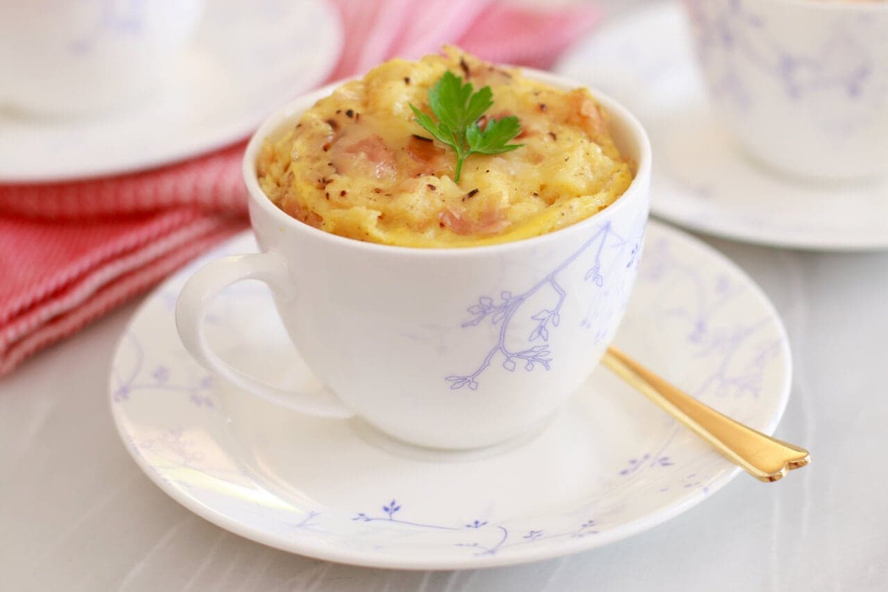 Microwave Mug Savory French Toast (Microwave Mug Meals)
