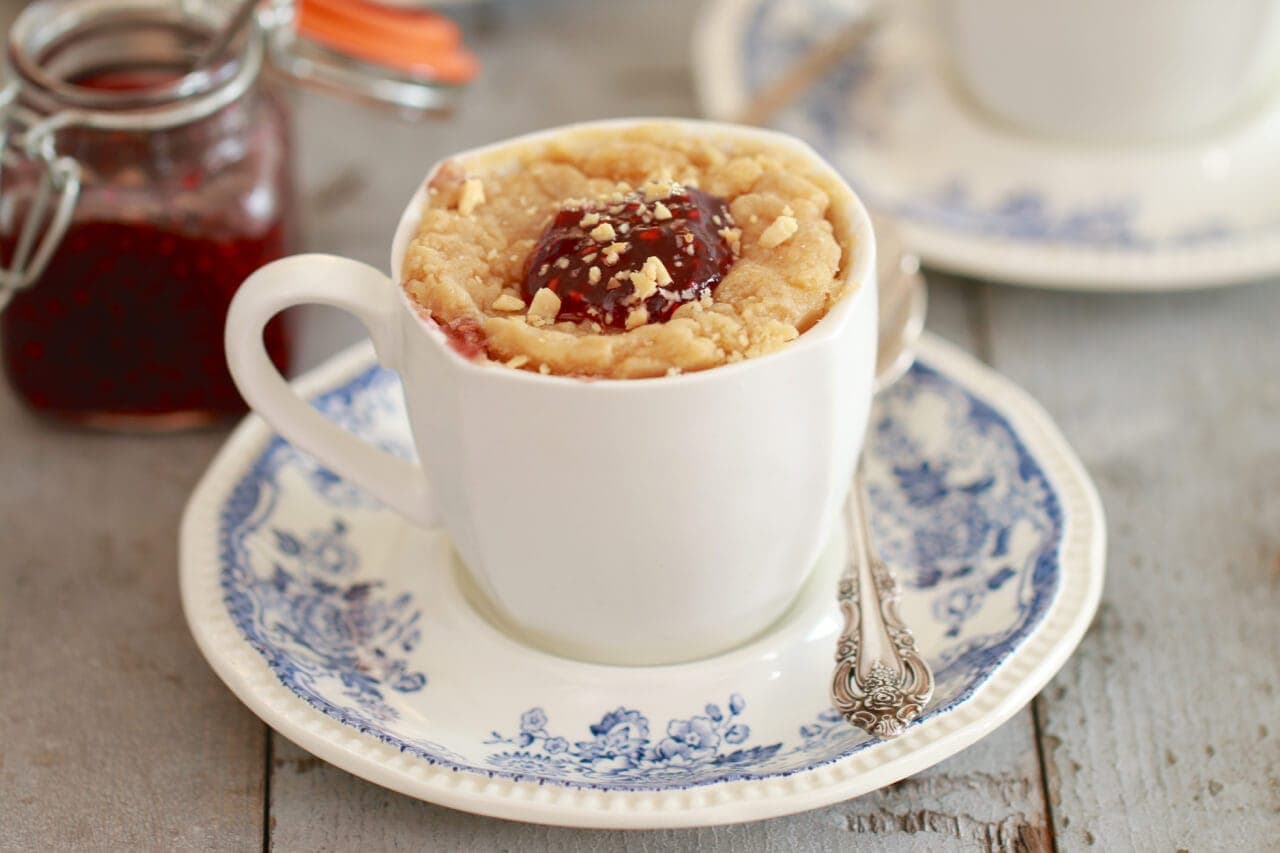 Microwave Mug Peanut Butter and Jelly Sandwich (Microwave Mug Meals)