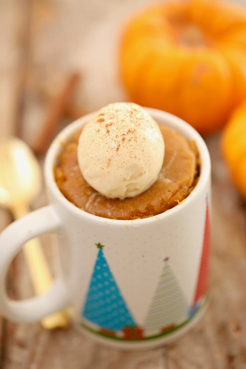 Pumpkin Mug Cake